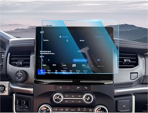 Miniatura 8 de CDEFG Protector de pantalla para Ford Expedition 2022-2024, vidrio templado 9H HD de 12 pulgadas, accesorios para pantalla táctil Expedition