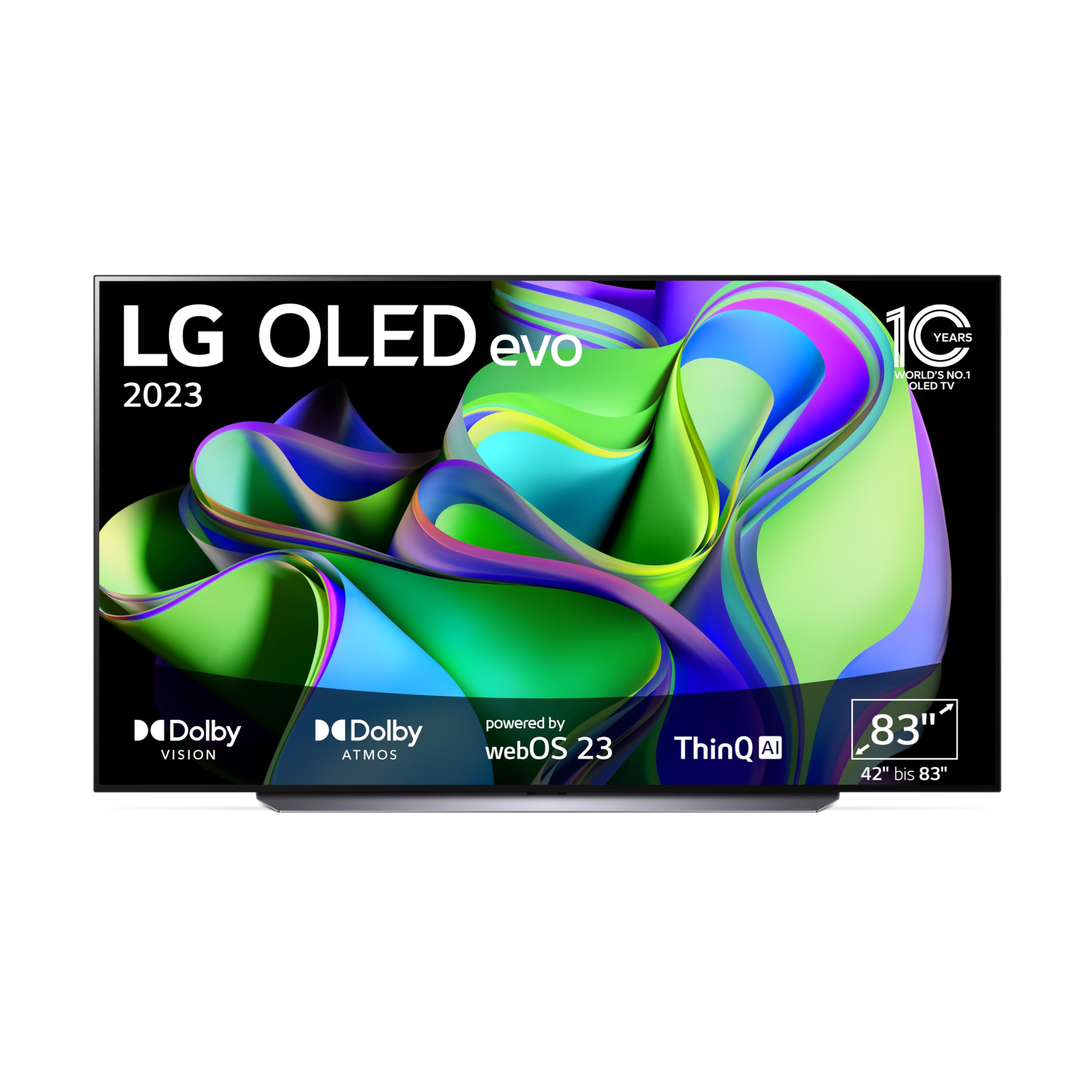 Lg OLED83C37LA TV 210 cm (83 Zoll) OLED evo Fernseher (Smart TV