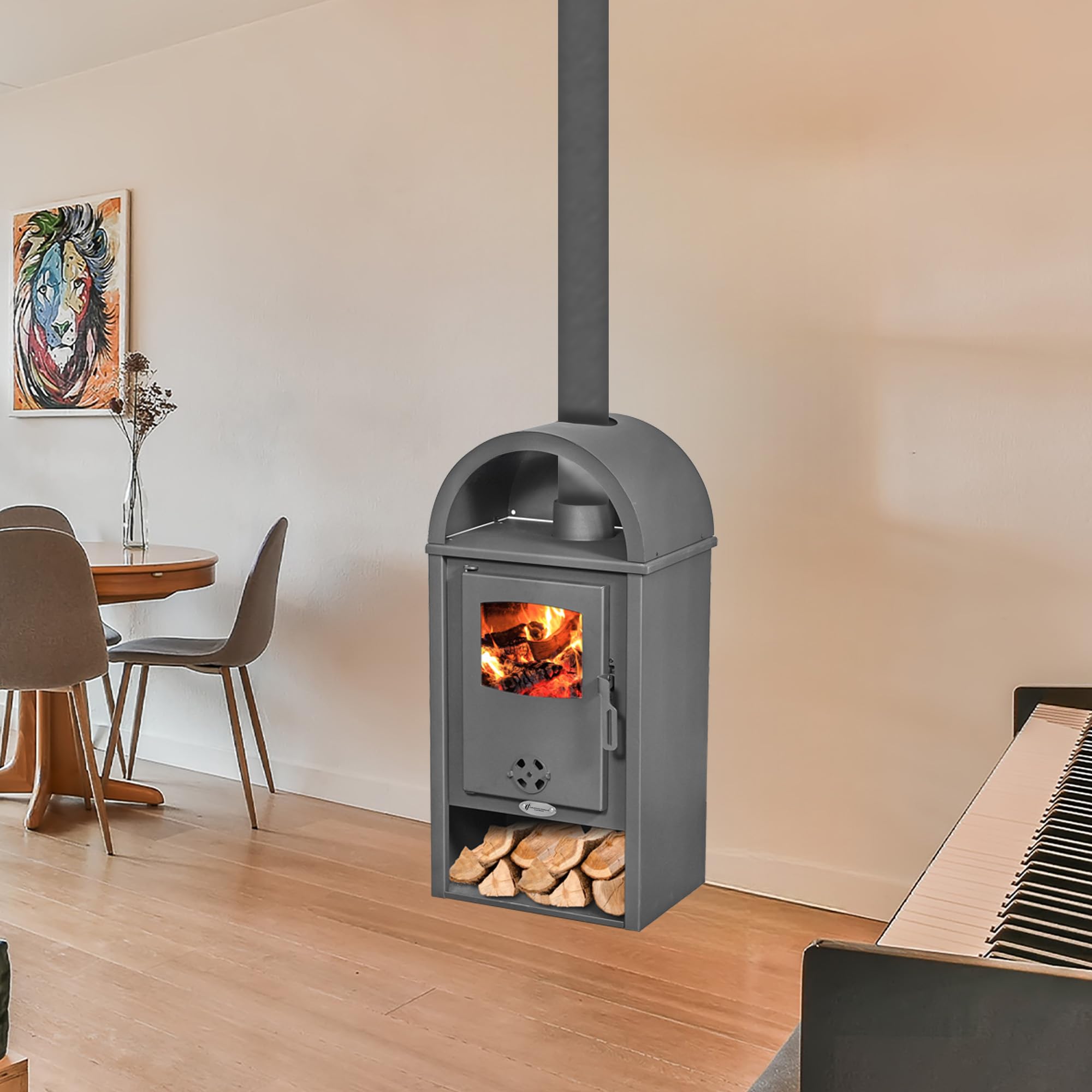 Poêle à Bois Dikar 10 KW Sannover