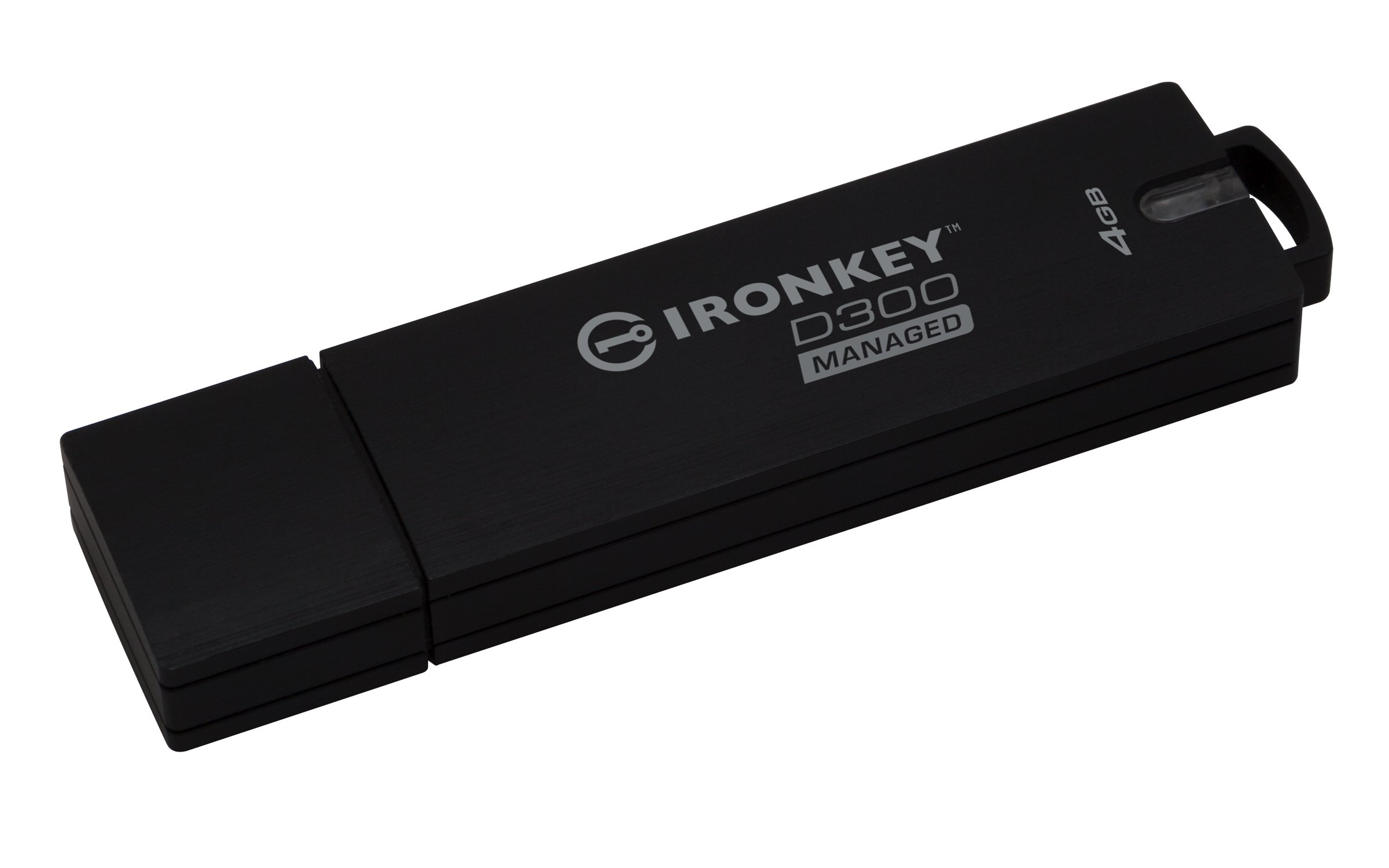 Kingston Ironkey D300 USB Drive 3.0, Protetto Mediante Crittografia, 4 GB, Managed