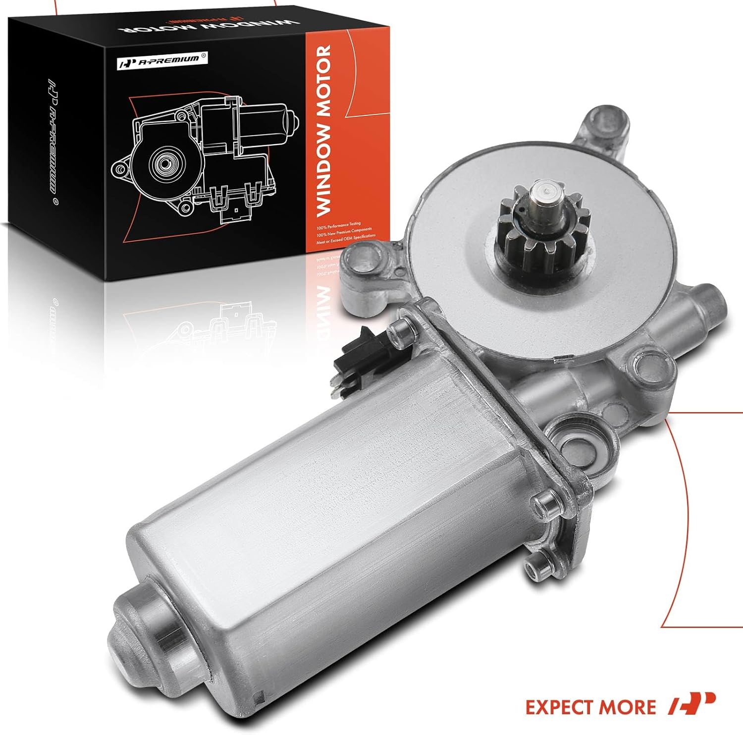A-Premium Power Window Lift Motor Compatible with Chevrolet & GMC & Cadillac & Buick & Oldsmobile Models-C1500/2500 Suburban Yukon Tahoe Escalade Lesabre Blazer Delta 88 K2500 C3500 Corsica Beretta