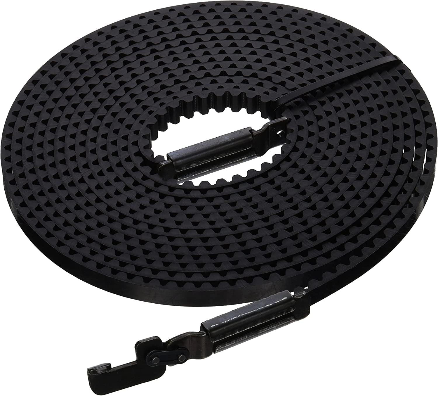 పూర్తి view of the LiftMaster garage door opener belt assembly