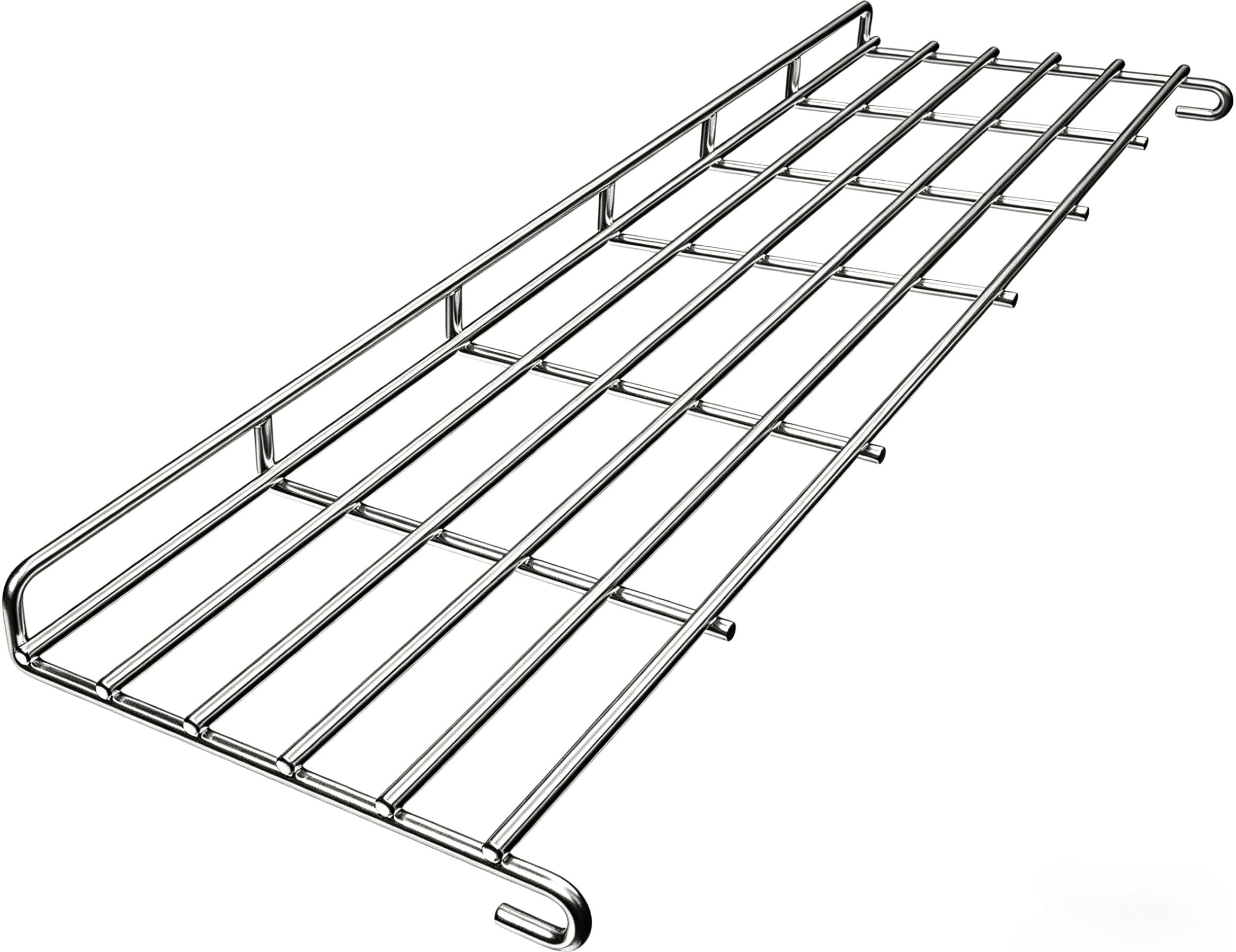 66044 Grill Warmhalterost für Weber Genesis II E-310, II E-315, II E-330, II E-335, II S-310, II S-335 (2017+), 65,4 cm Edelstahl-Auflagegitter Grillrost für Weber Genesis II 300, 1er-Pack