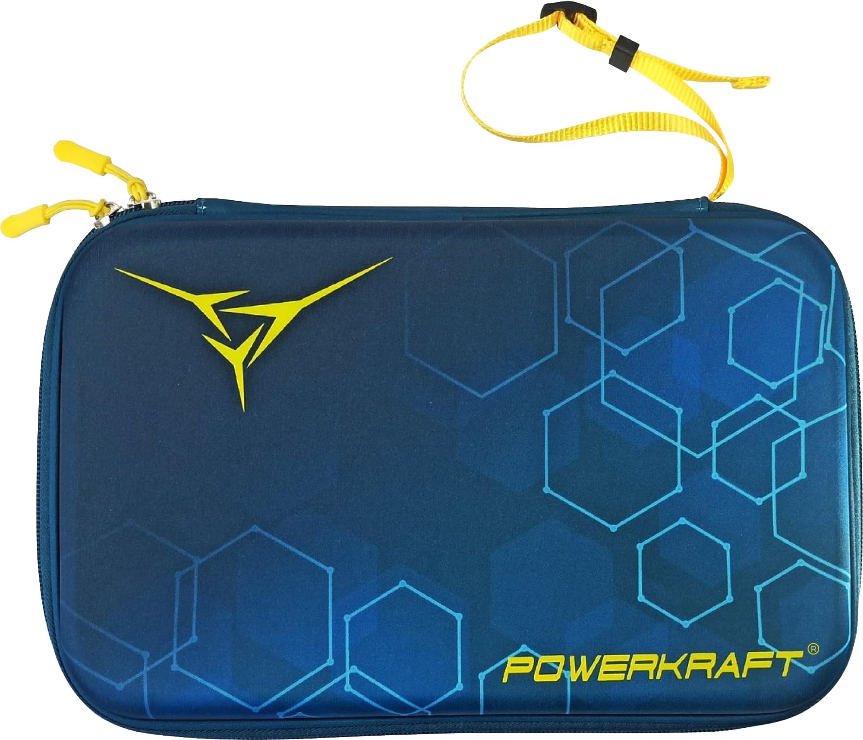 Table Tennis Hard EVA Racket CASE, EVA Blue