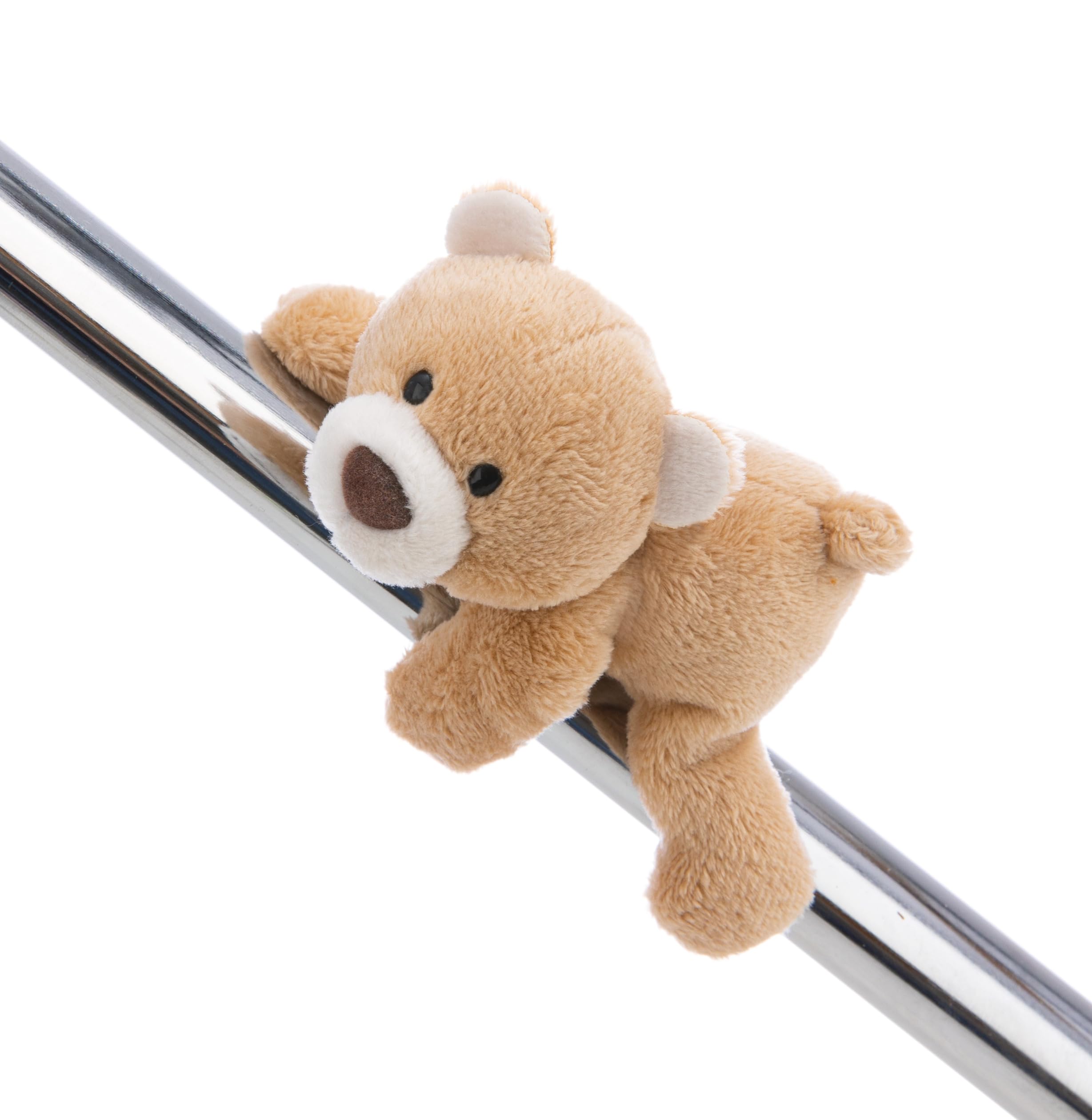 NICI MagNICI 62943 Finni the Bear, Soft Toy with Magnet, Plush Toy for Fridge, Blackboard, Metal & Much More, Great Gift Idea, 12 cm, Caramel — image 1