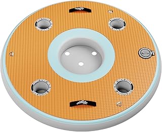 4FT Inflatable Floating Bar, Portable Floating Party Raft, Water Drink B...