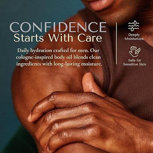 Miniatura 3 de Crowned Skin Prince Cologned - Aceite corporal  Aroma oceánico y amaderado  Mezclado con almizcle blanco y bergamota  Infundido con aceite de jojoba