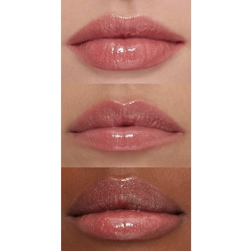 Miniatura 4 de e.l.f. Brillo de labios voluminizador, color transparente de alto brillo, hidrata y crea labios más completos con vitamina E, vegano y libre de