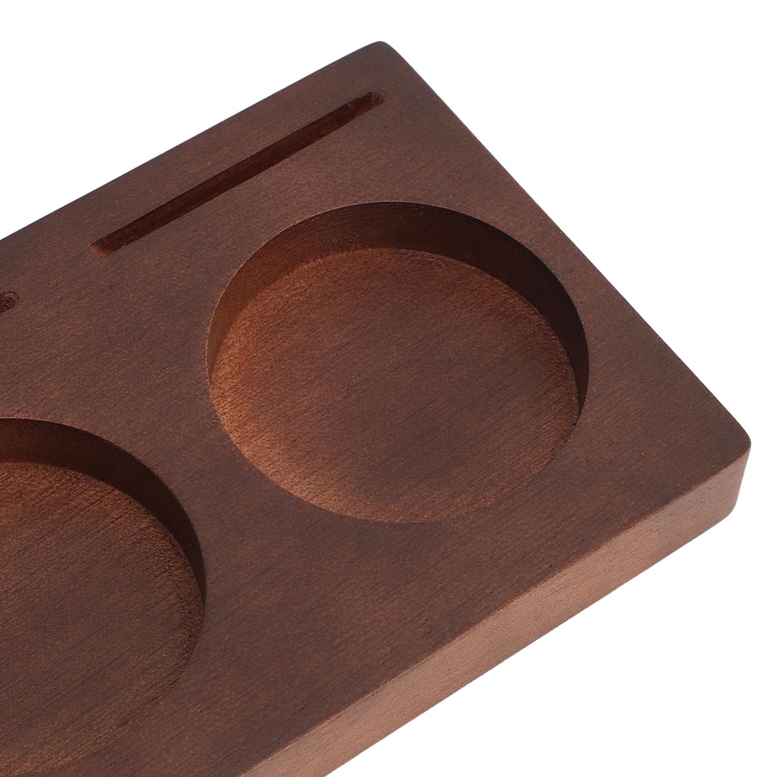 Bewinner Station de Dosage de café, Support Universel en Bois Massif pour Accessoires de café de 51 Mm, 53 Mm, 58, Design Exquis avec Rangement pour Porte-filtre