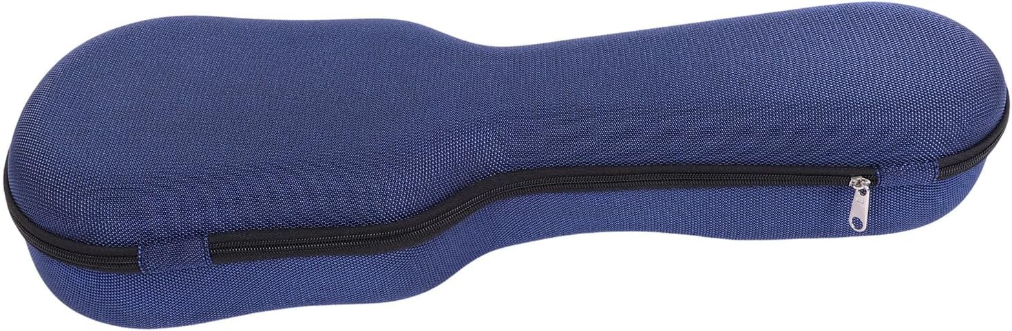 Portable 21 Inch Acoustic Guitar Bag Sturdy Gig Bag with Plush Interior, Dual Carrying Options for Travelers and Musicians, 1200D Polyester Fabric (Blue)