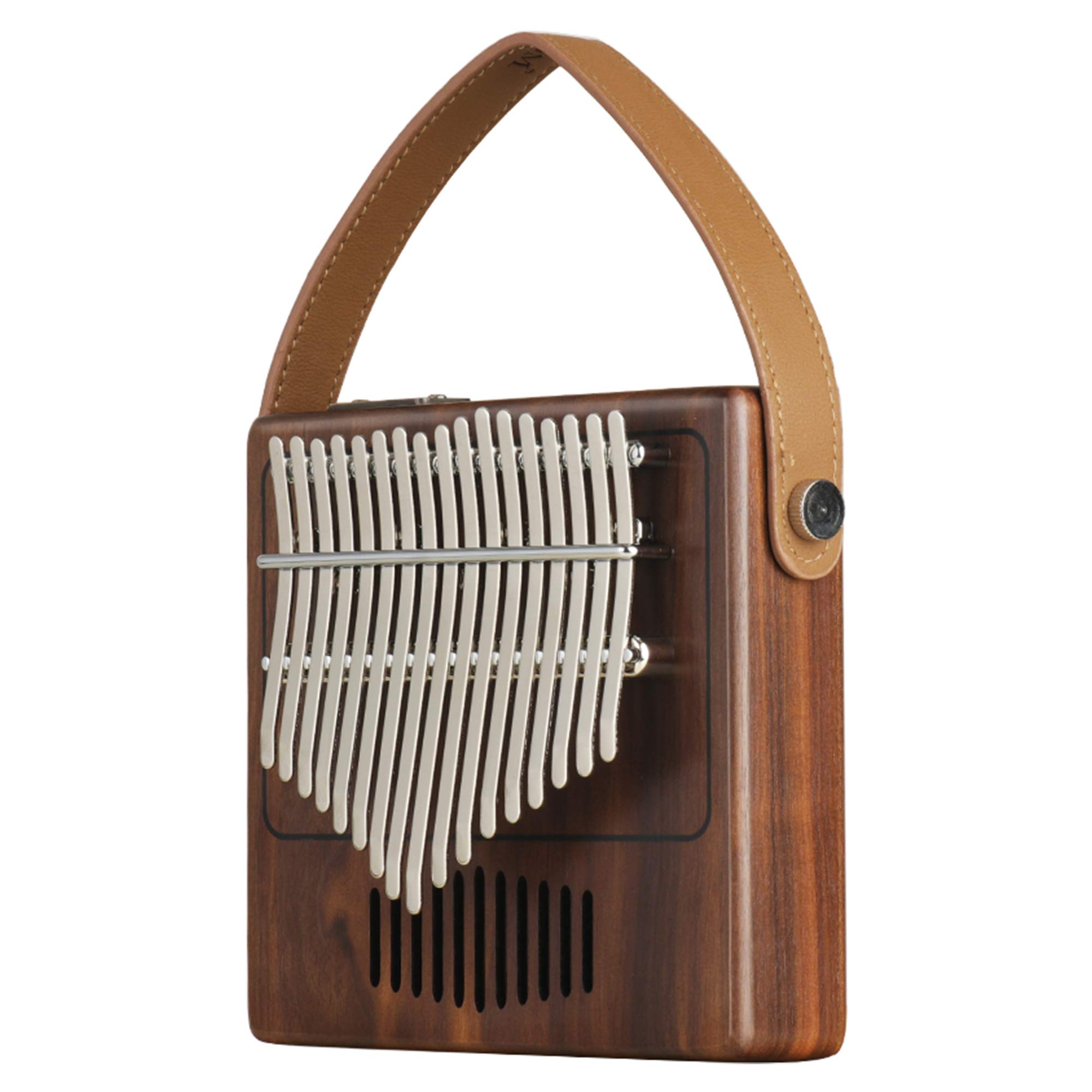 Kalimba 17 Tasti Thumb Piano Alta qualità in Legno di Mogano Mbira Body Musical Instruments Kalimba Piano Music Box Creativo