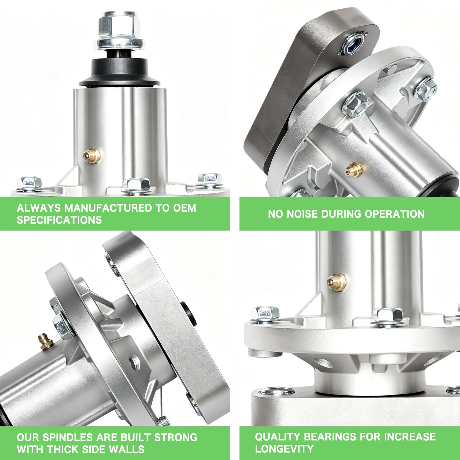 Conjunto de husillos para cortacésped GY20785 GT20050 de 42 pulgadas en L100 L105 L107 L108 L110 L111 L118