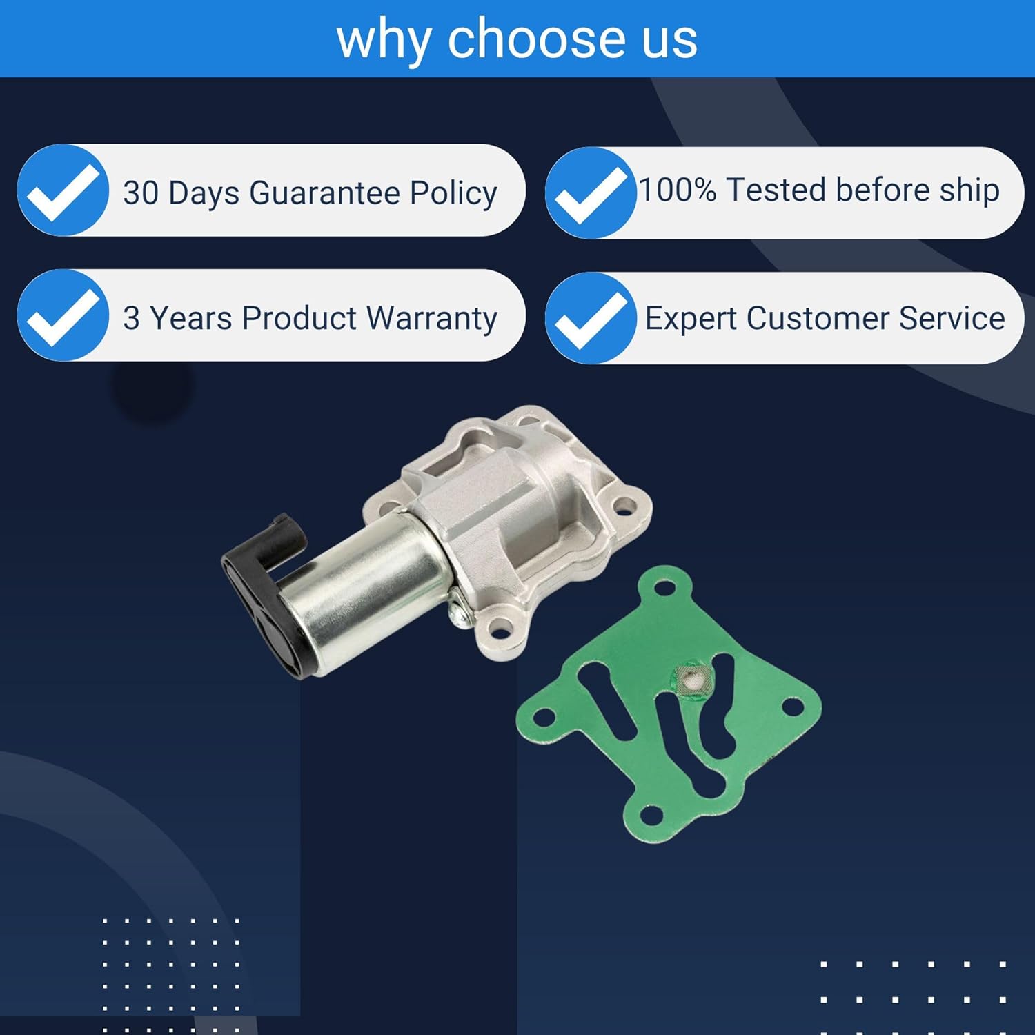 Exhaust VVT Valve Variable Timing Solenoid Valve 8670422 for Volvo C70 S60 S80 for V70 XC70 XC90