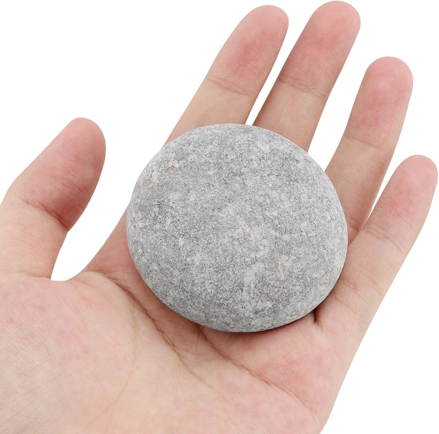 SINJEUN 45 Pcs 2-3 Inches River Rocks for Painting, Smooth and Flat Painting Stone, Large Painting Rocks Paintable Rock for Crafts, Arts & DIY