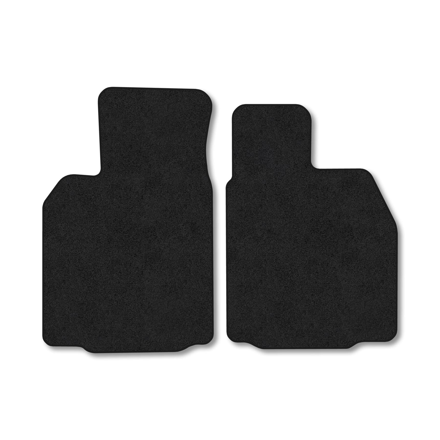 Porsche Boxster (2006-2012) Car Mats Accessories Tailored Fit Carpet Floor Mats Non Slip Black Trim Full Coverage Compatible Accessory Front Set Anti Slip Granulated Backing Hand-Finished