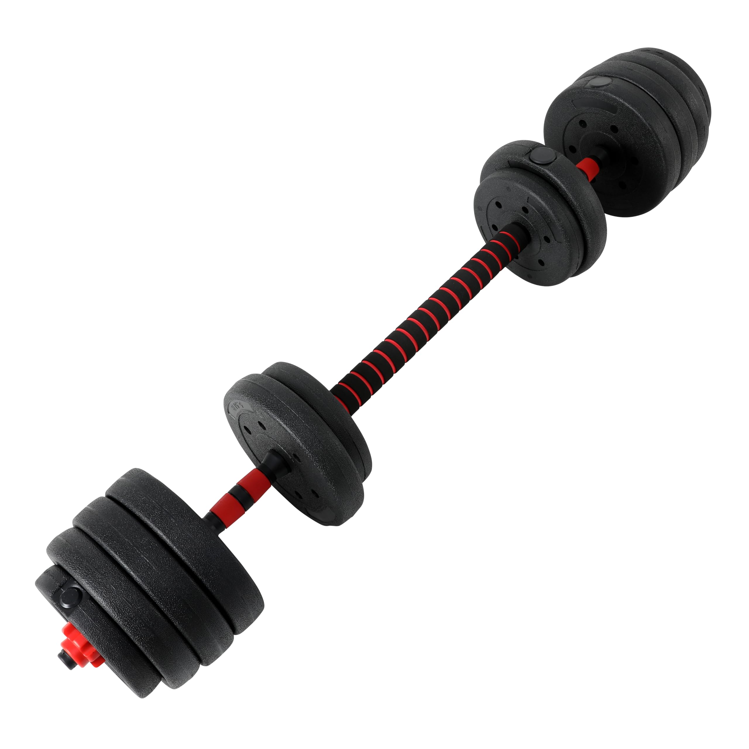 Set Manubri Regolabili Convertibili in Bilanciere 6 in 1 Kettlebell Supporto Flessioni VARI PESI DISPONIBILI 10-40 kg