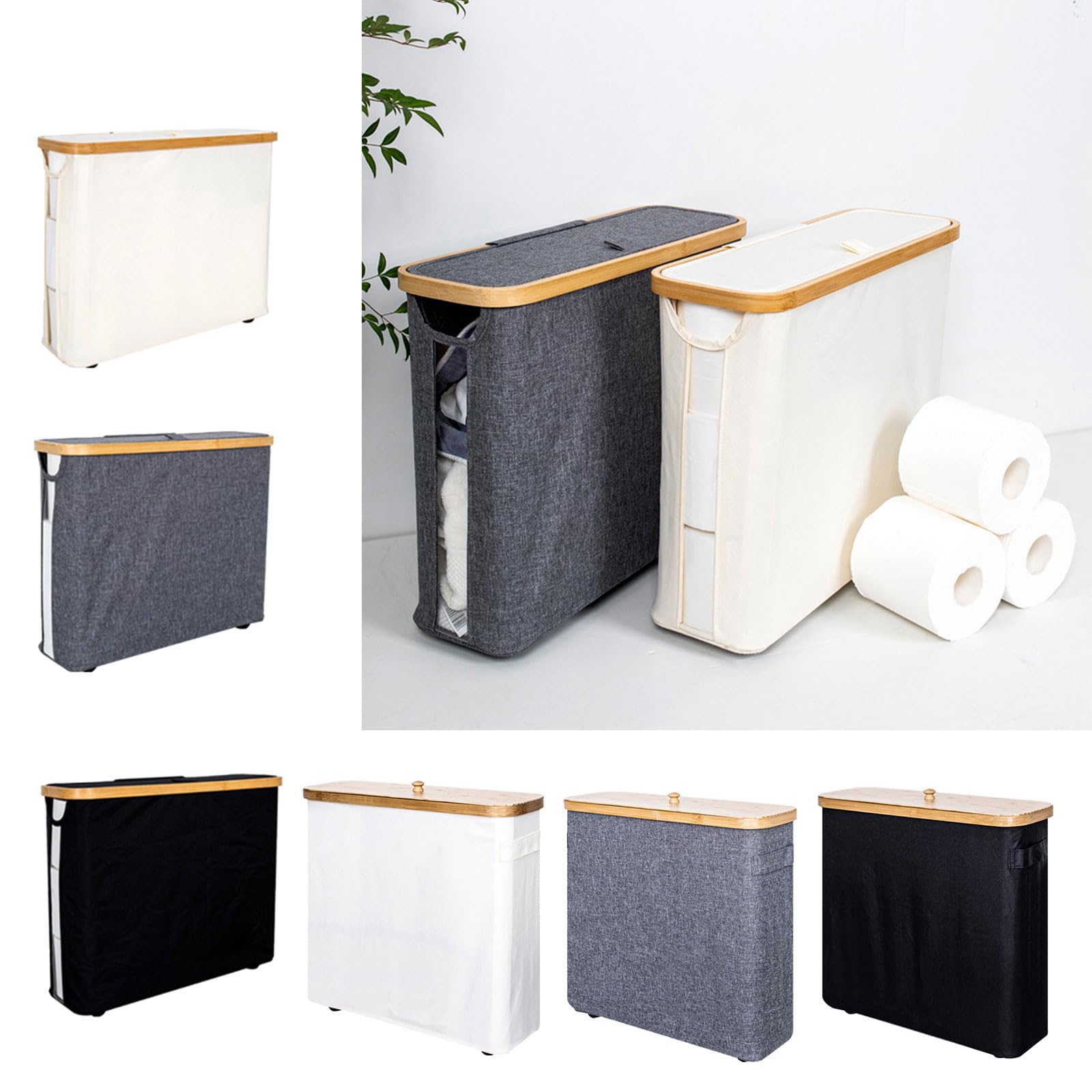 Amazon.co.jp: ポータブル省スペース効率的なトイレットペーパー収納