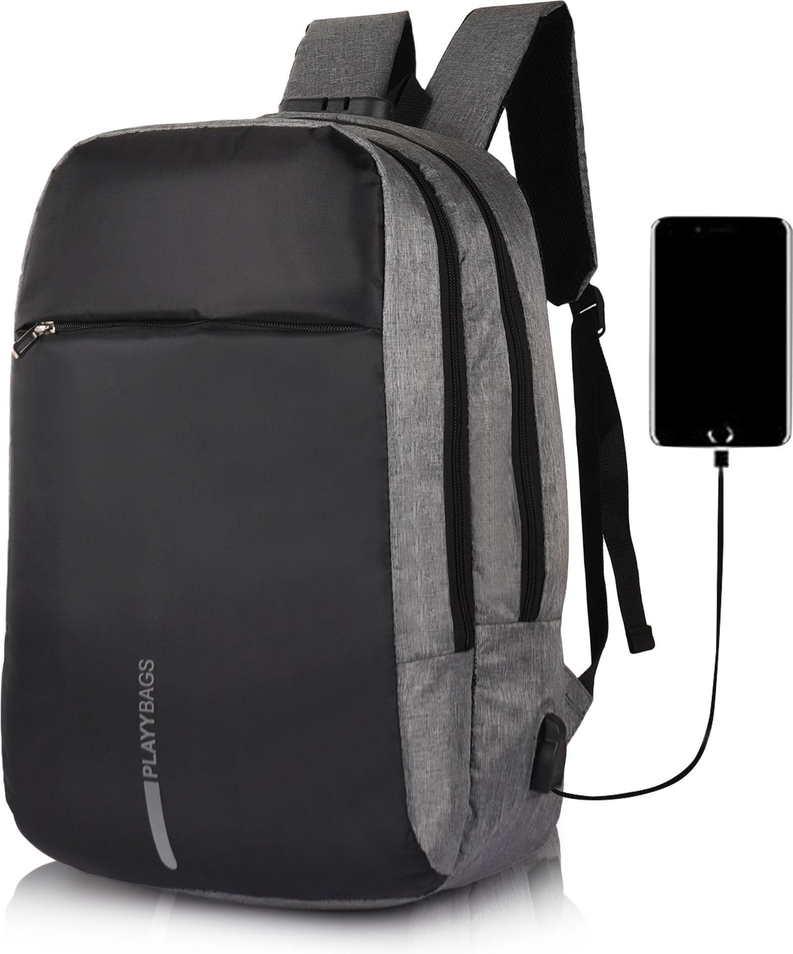 Anti-Theft Bag Backpack Minimalist Laptop Backpack, Water-Resistant, Multiple Compartments, Number Lock Backpack, Casual Bagpack for Work, Travel Laptop Bag-image-40