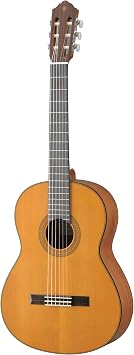YAMAHA CG122MC Full-Size Classical Guitar   Solid Cedar Top, 650 mm Scale, Full-Size Nylon Guitar with Warm Rich Tone and Comfortable Playability