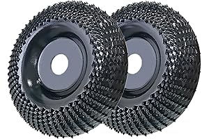 4" Wood Carving Disc Grinder Wheel for Precisely Sculpting & Shaping