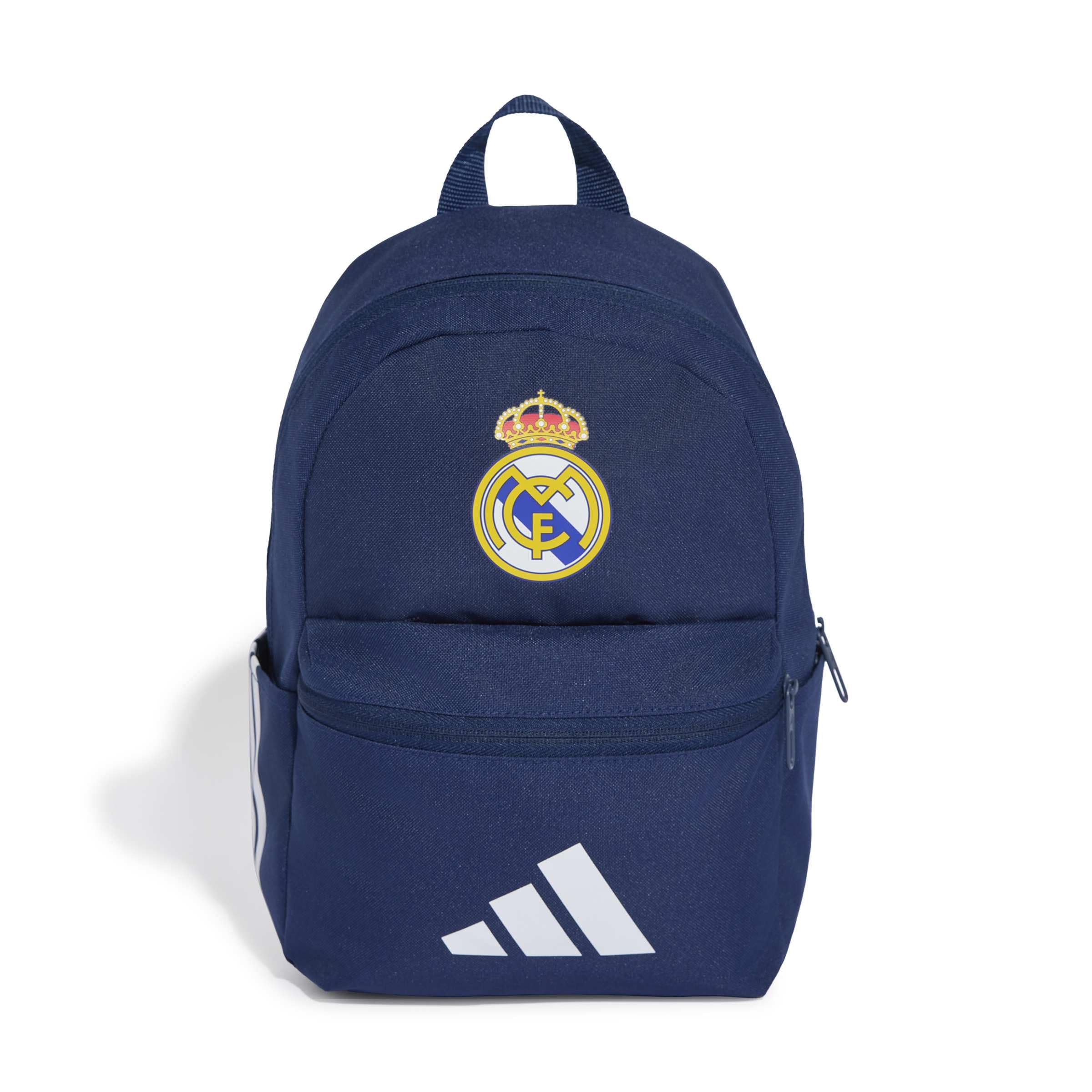 adidas Unisex niños Real Madrid Kids Backpack, team navy blue 2/white, One Size