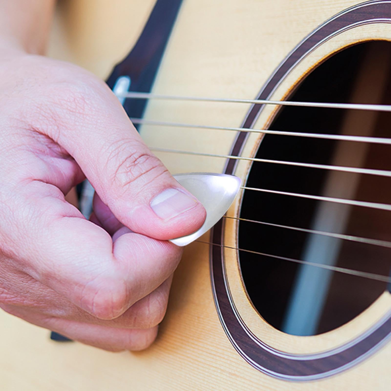 Bunt Beleuchtetes Gitarrenplektrum, Akustikgitarre Leuchtendes Plektrum, Gitarren Plektren, Auto LED Leuchten Plektrum, Gitarrenzubehör Für Gitarre, Bass, Violine Und Ukulele (Normal, Schwarz