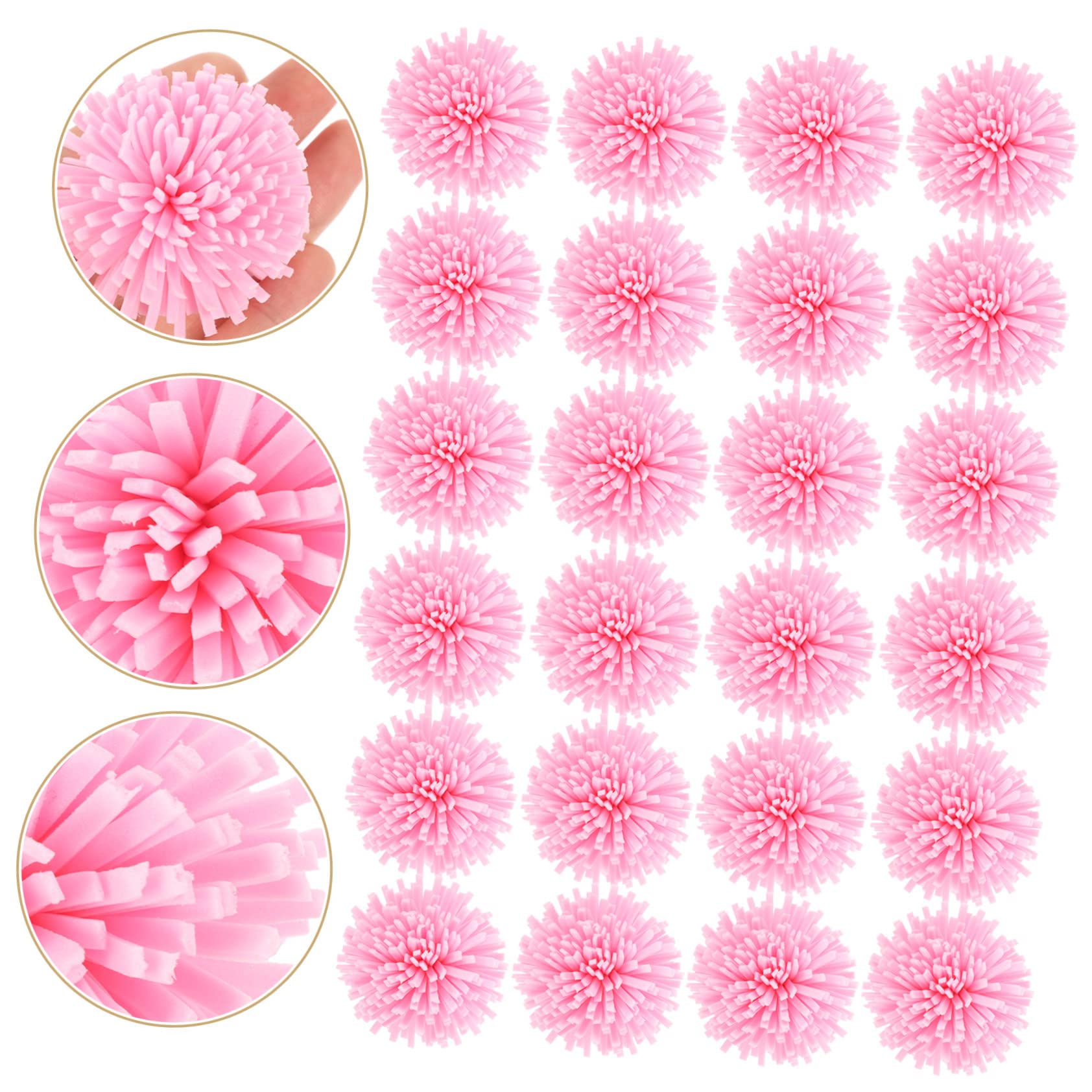 Difusor de Aromaterapia Flores PE Rosa 100 Piezas para Coche