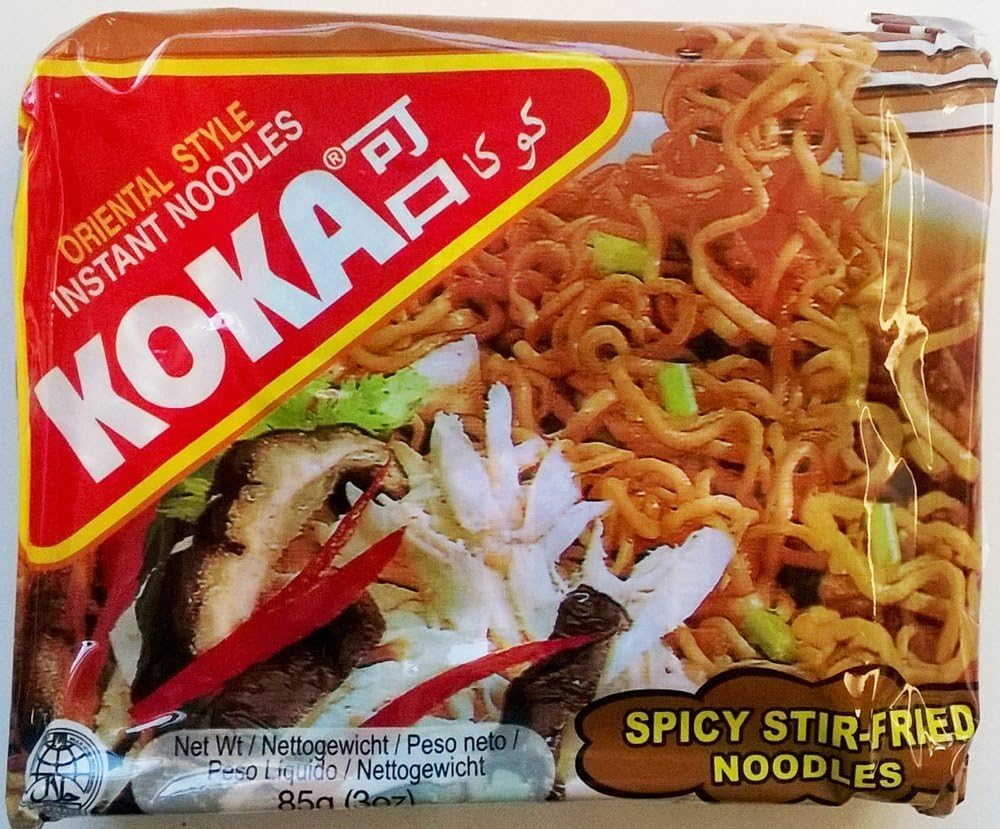 Koka Oriental Style Instant Noodles Stir Fry 30 x 85gm