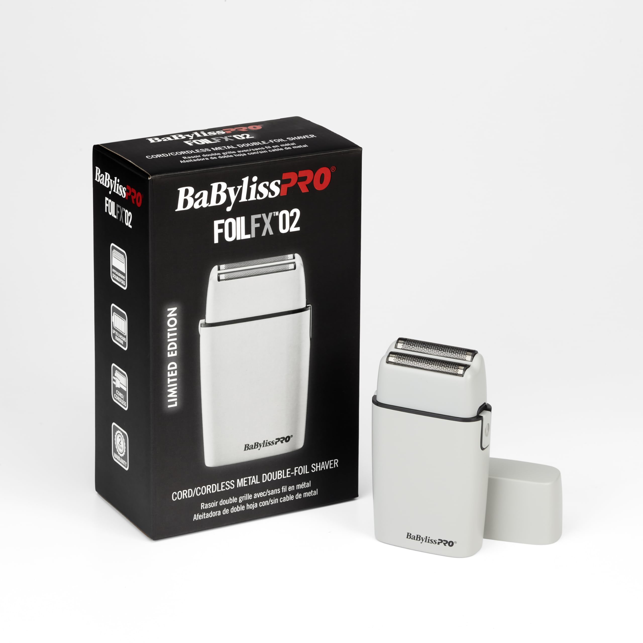 Amazon | BaBylissPRO FoilFX コード/コードレス メタル ダブルホイル