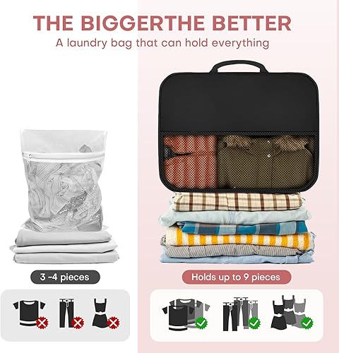 Miniatura 5 de 8 cubos de compresión para mujeres de viaje, organizador de compresión para equipaje que ahorra espacio, artículos esenciales de viaje y equipaje