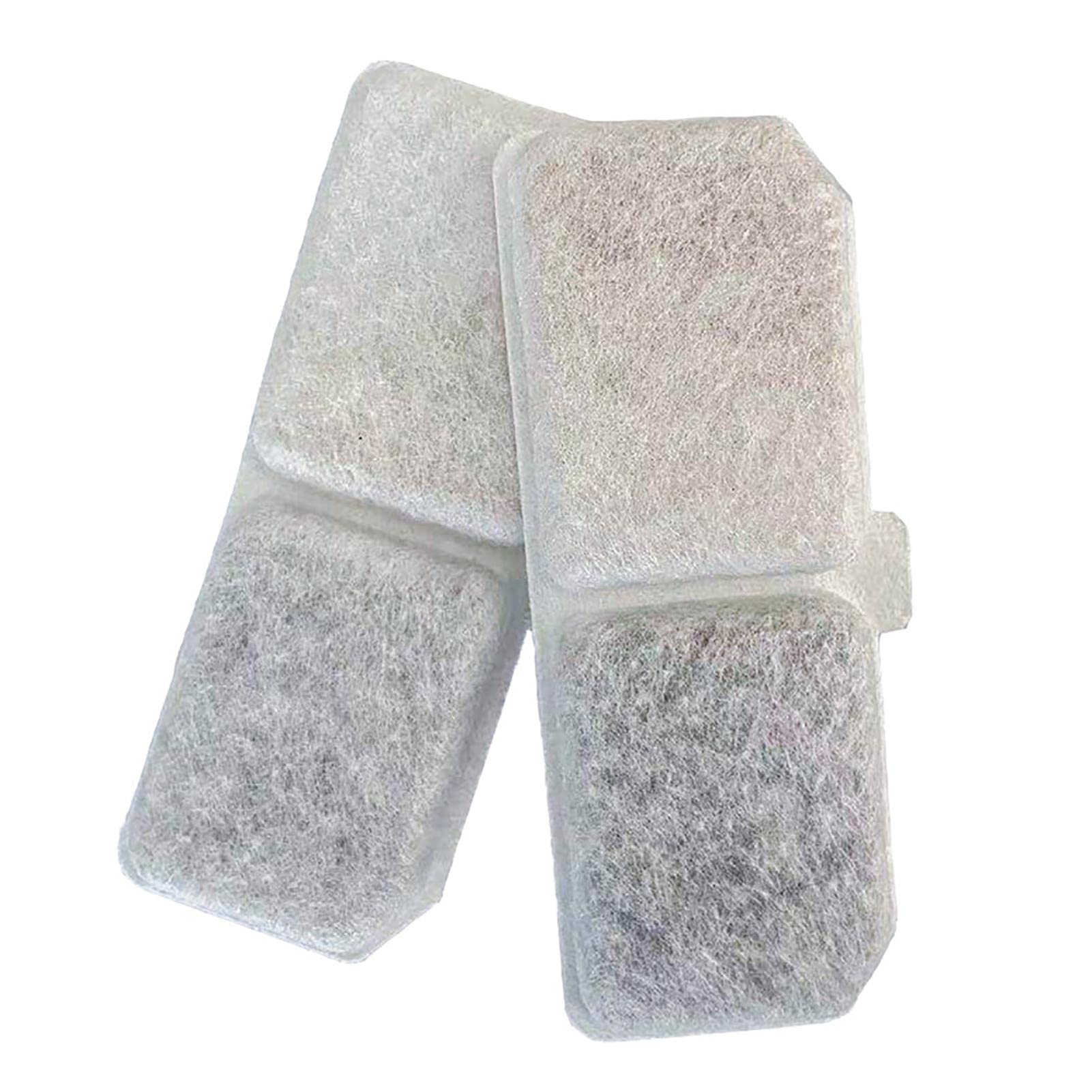 Repuesto de filtro de fuente para mascotas, filtros de fuente de agua de carbón activado para gatos, repuesto de filtros de fuente de agua para gatos, filtros de fuente de agua fáciles de aplicar,