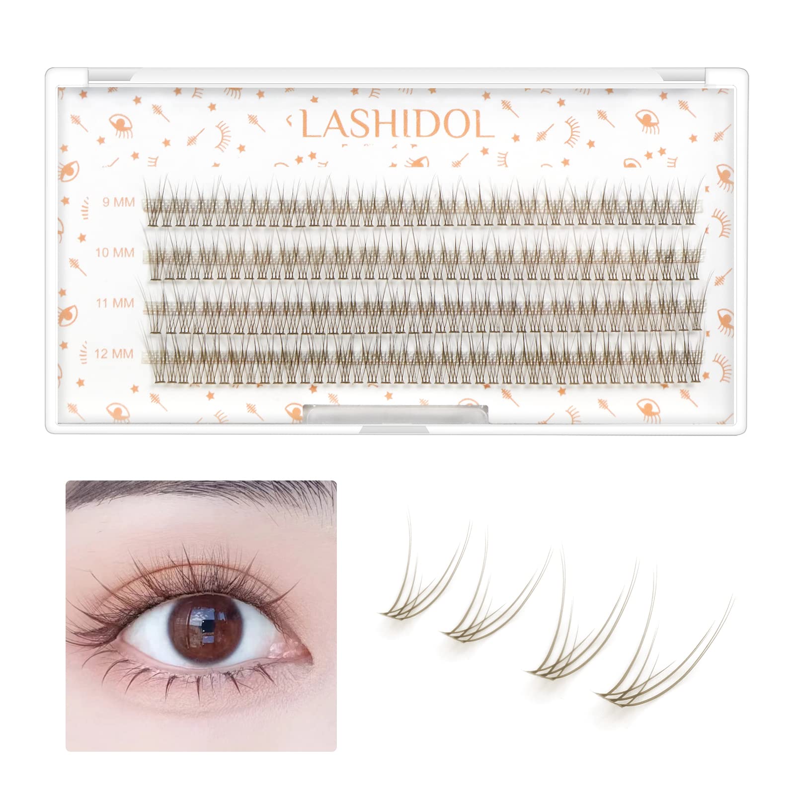 Amazon | LASHIDOL 部分つけまつげ マツエク セルフ つけまつげ