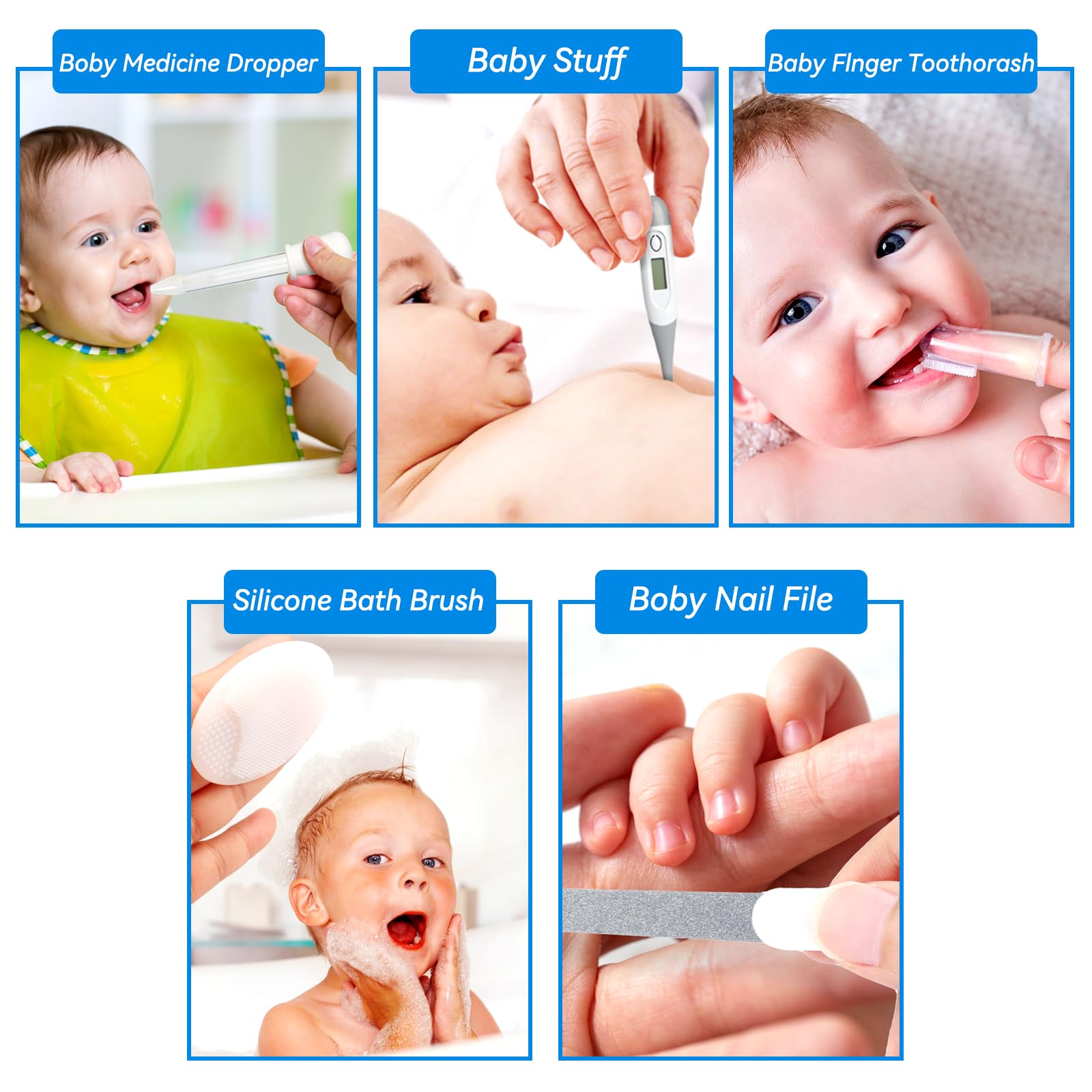 Baby Healthcare And Grooming Kit, Portable Baby Safety Care - View #9