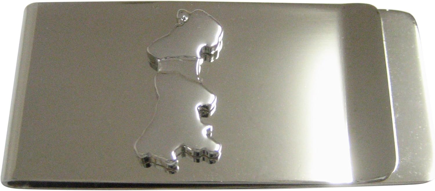 Kiola Designs Macau Map Shape Money Clip