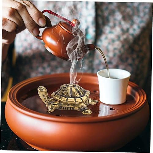 Miniatura 8 de DOITOOL 1 pieza de incienso de tortuga decoración japonesa para el hogar, decoración del hogar, soporte de palo de incienso, figura de acción de