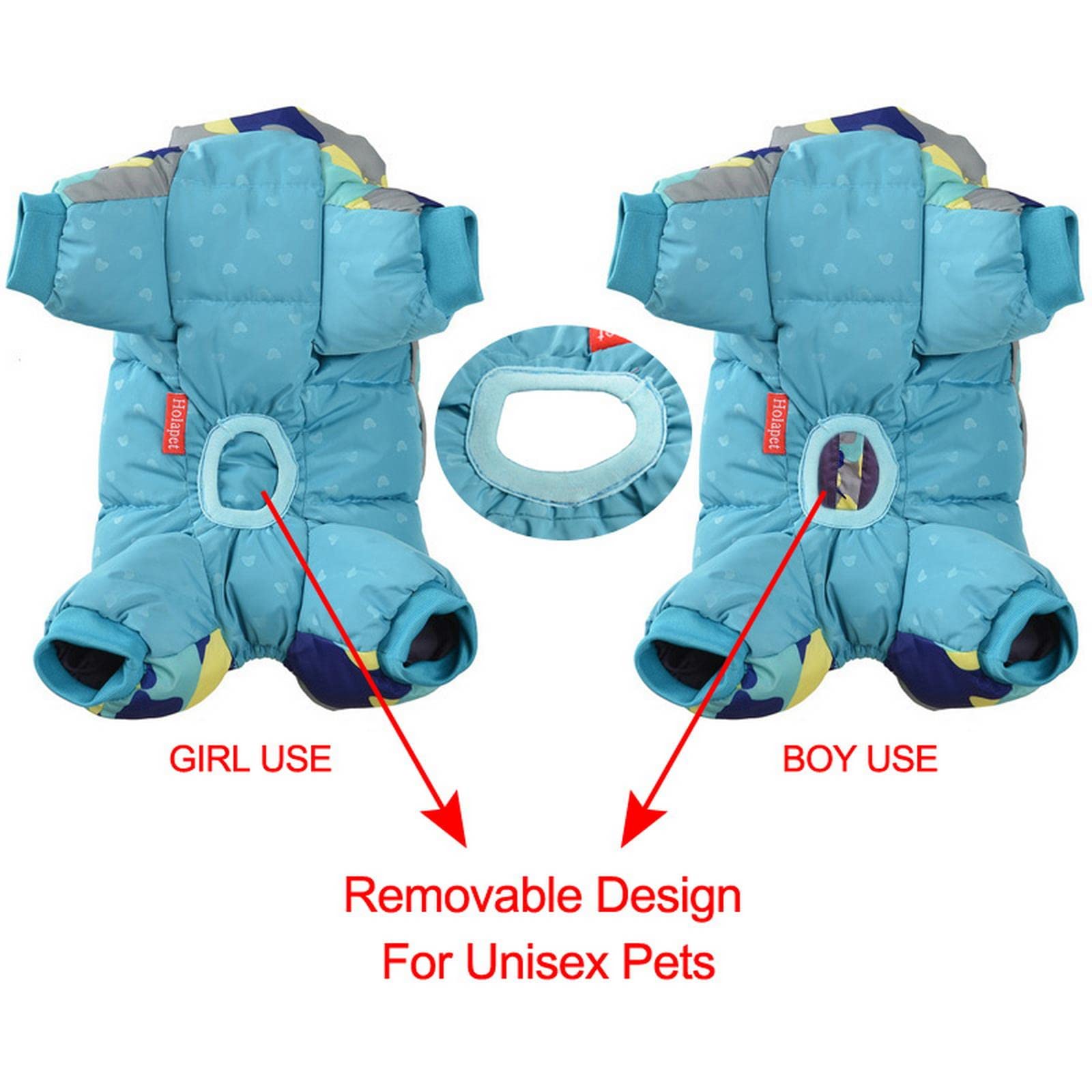 Vestiti per Cani Vestiti per Cani Inverno Abiti Caldi per Cani di Cipella Giacca da Cucciolo Impermeabile Camice da Cane Riflettente Chihuahua