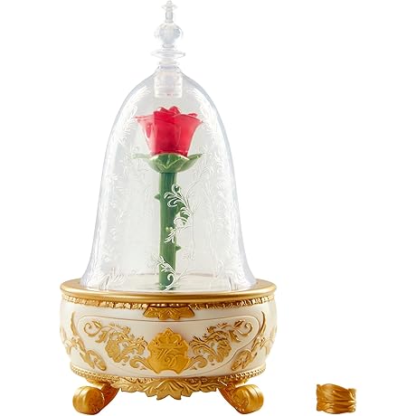 Live Action Enchanted Rose Toy: An Interactive Showcase for Your Prized Jewelry