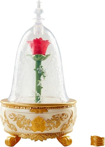 Disney La bella y la bestia acción en vivo Juguete joyero de la rosa encantada