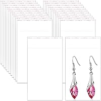 Vista 20 de Pequeñas bolsas de celofán autoadhesivas transparentes de 1.5 x 2 pulgadas, pequeñas bolsas autoadhesivas para violonchelo, 200 unidades, mini