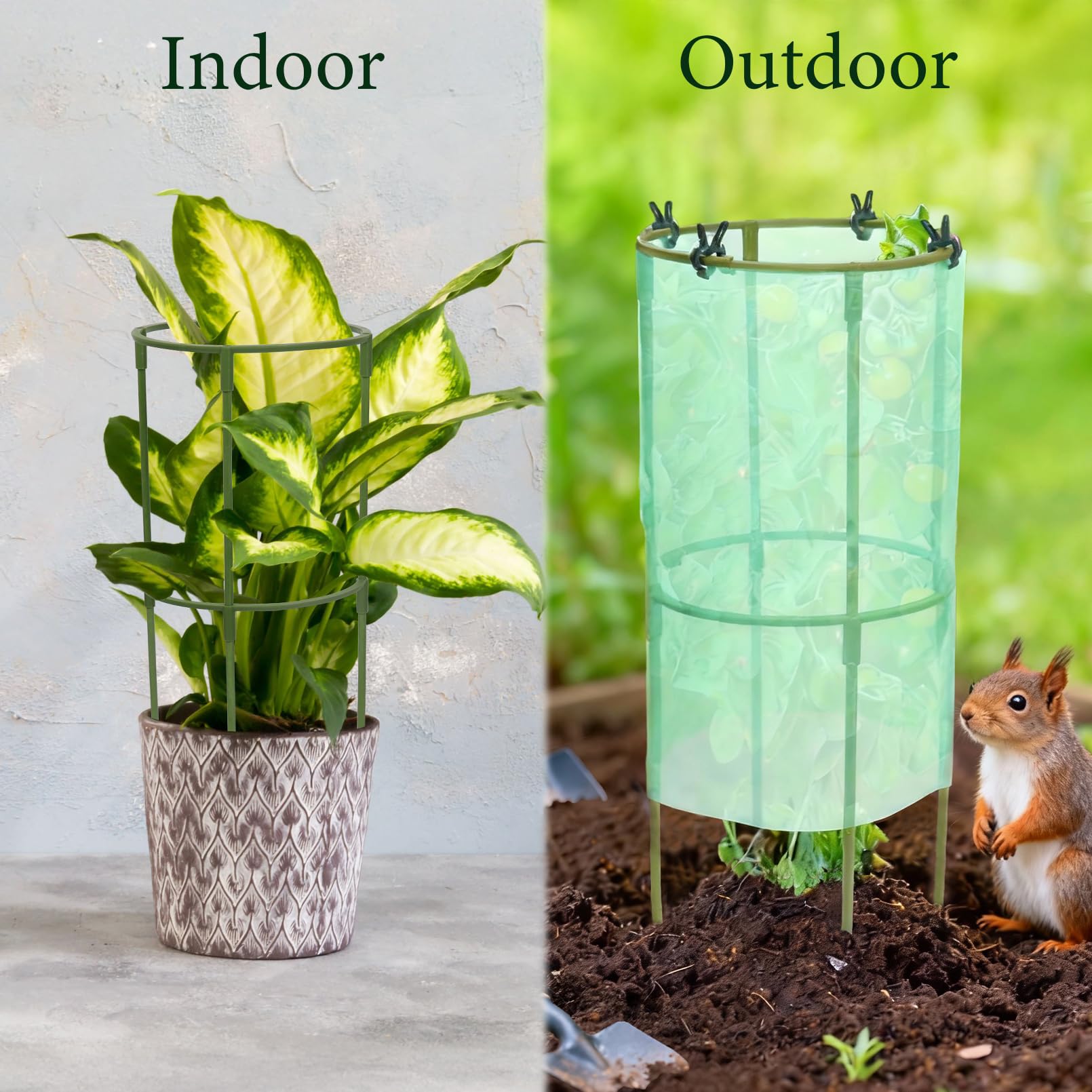2 x Pflanzenglocke für den Garten