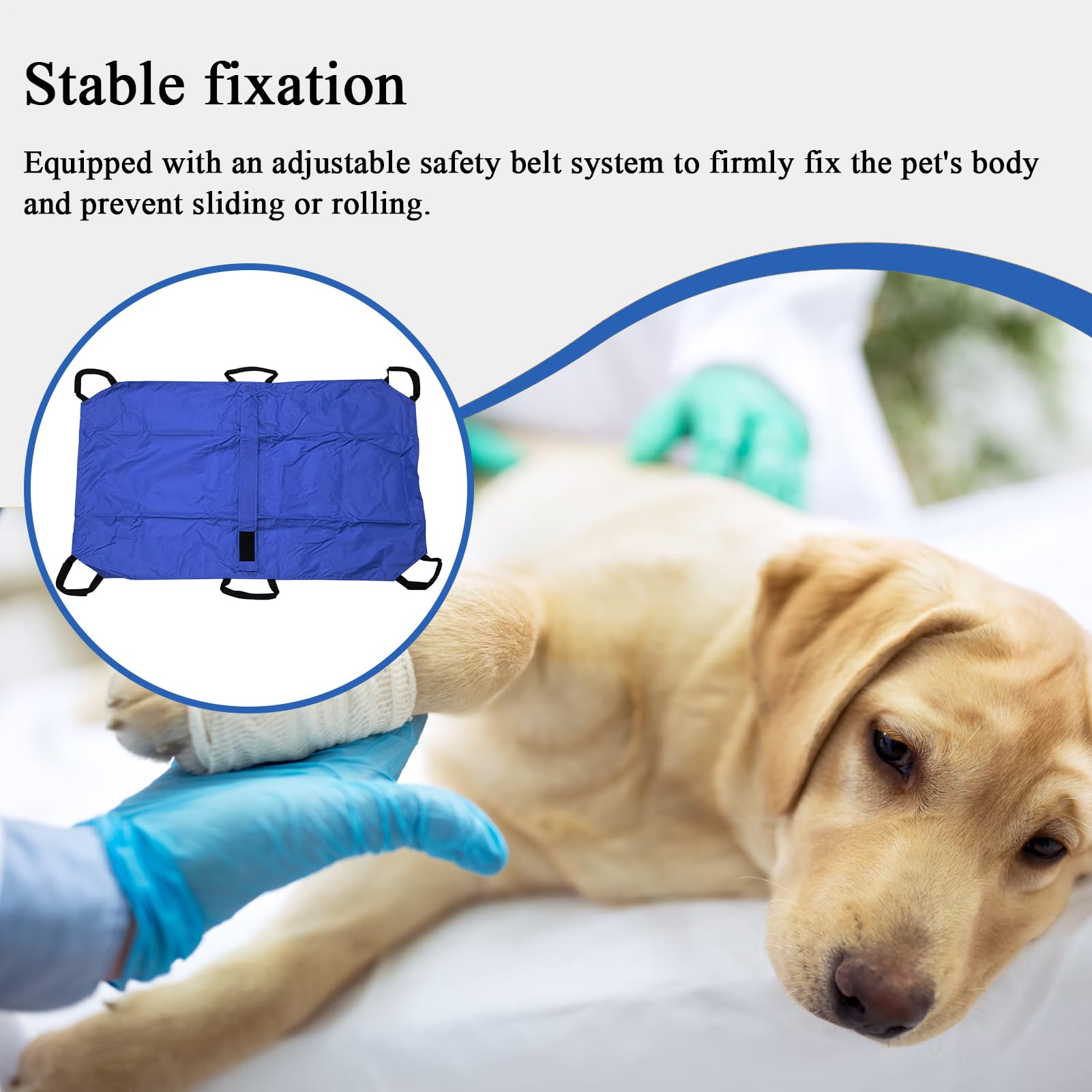Transportbox für Hunde, Transporttasche für Welpen – leicht zum Heben von kleinen Patienten, großen Welpen, Katzen, Kaninchen, Rettungsausrüstung
