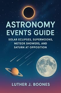 Astronomy Events Guide: Solar Eclipses, Supermoons, Meteor Showers, and Saturn at Opposition: Easy Sky-watching Guide for Stargazing, Celestial Events, and Night Sky Wonders in 2025