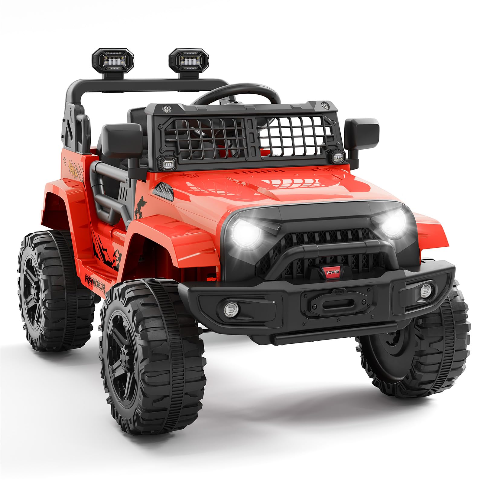 Hetoy 12V Ride on Truck with Remote
