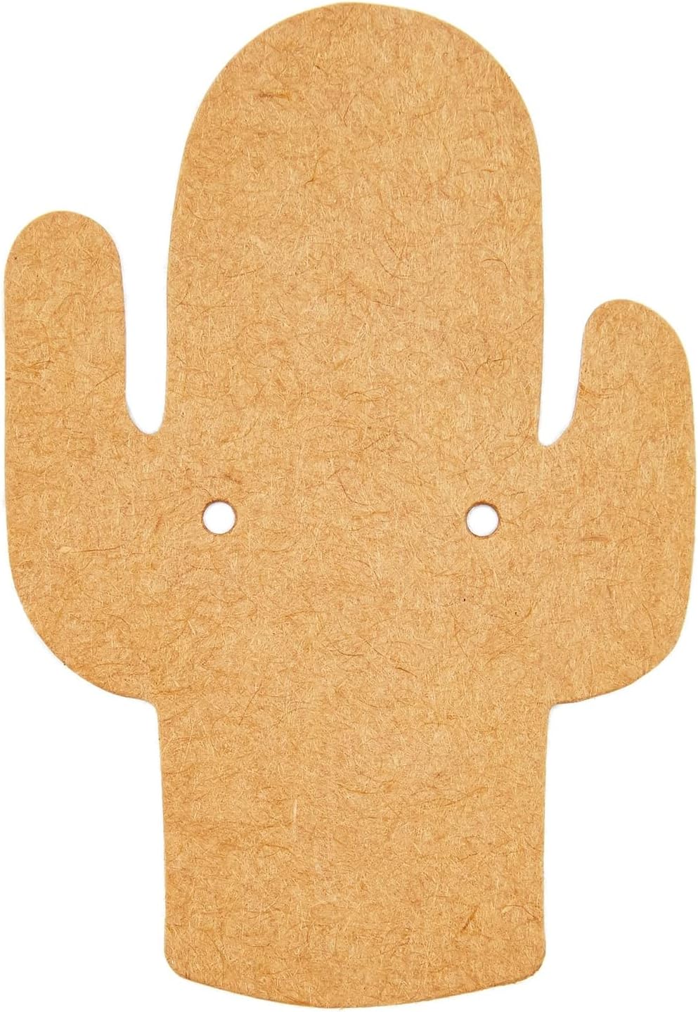300 Pack Cactus Earring Display Cards, Cardboard Holder for Selling Jewelry, Small Business Supplies, Succulents Design (2 x 3 In)