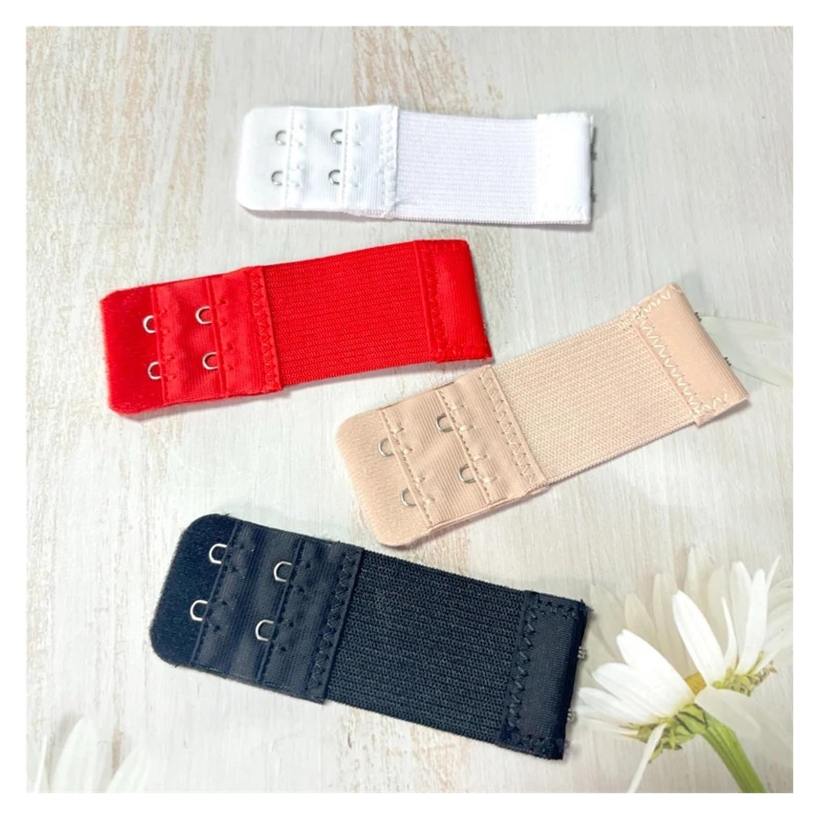 Extensor de Sujetador, 4 Uds., Extensores, extensión Correa, 2 Filas Ganchos, Accesorios íntimos for Mujer, Gancho Alargado