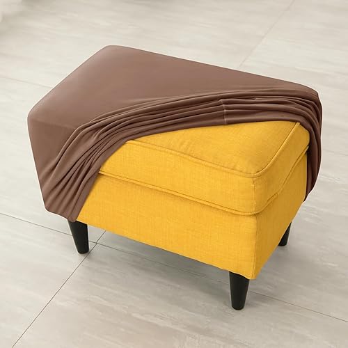 Vista 41 de XMNTG Funda elástica de terciopelo verde oscuro para sillón individual, funda de sofá moderna de mediados de siglo con brazos, protector de muebles