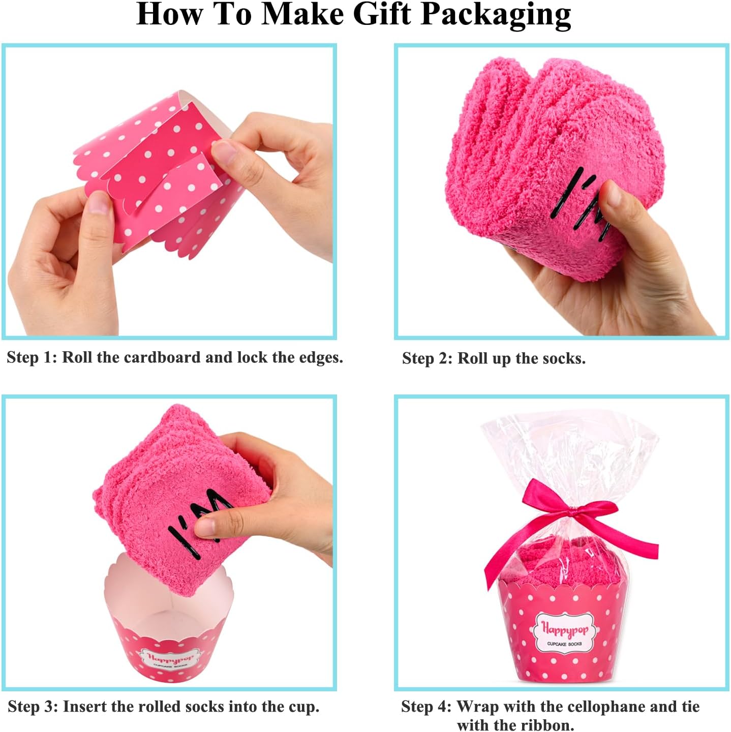 HAPPYPOP 90th Birthday Gifts for Women - 90 Year Old Lady Birthday Socks Ideas - Image 4