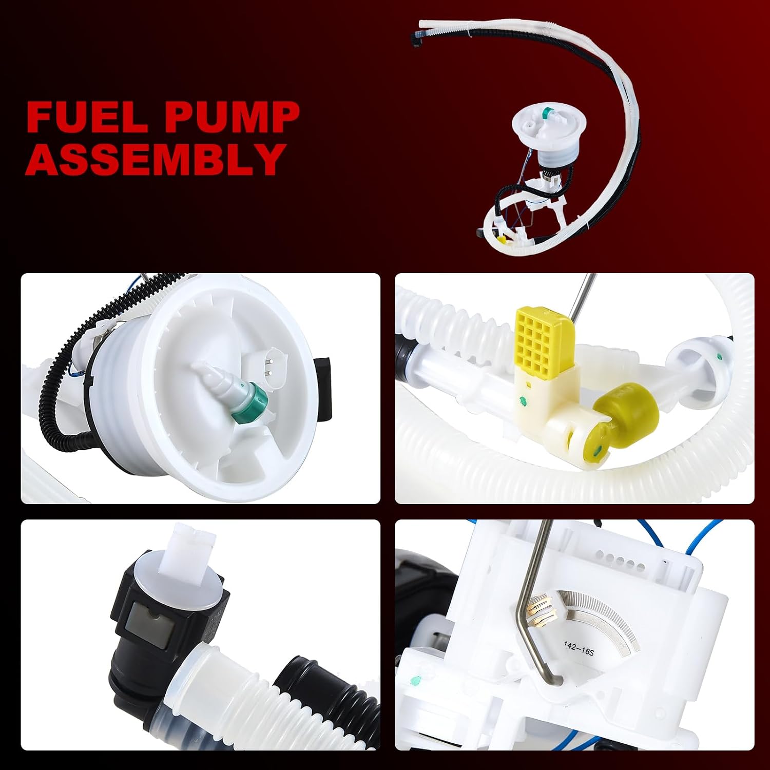 Electric Fuel Pump Module Assembly Compatible with BMW 330xi 330i 325xi 325i 328xi 335xi 328i 335i xDrive 128i 2006-2013 3.0L,Replace E8688M 16147163298