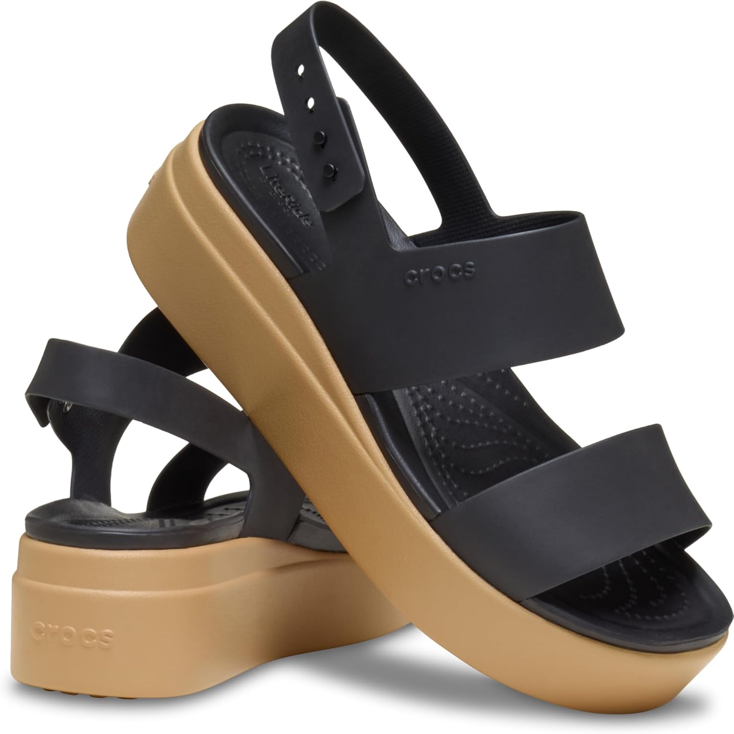 Crocs Women's Brooklyn Low Wedge Sandals - Image 6
