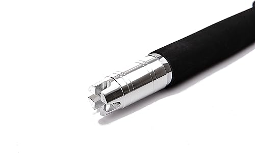 Miniatura 7 de ENTSPORT Serie E Conqueror - Caña giratoria de 3 piezas, portátil, de grafito, caña de pescar pesada (30-50 libras, garantía limitada de 1 año)